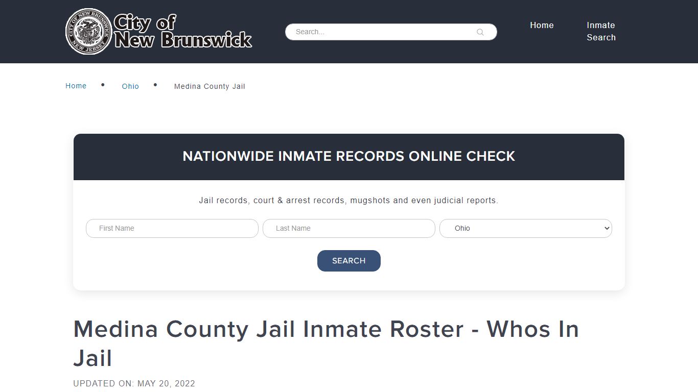 Medina County Jail Inmate Roster - Whos In Jail