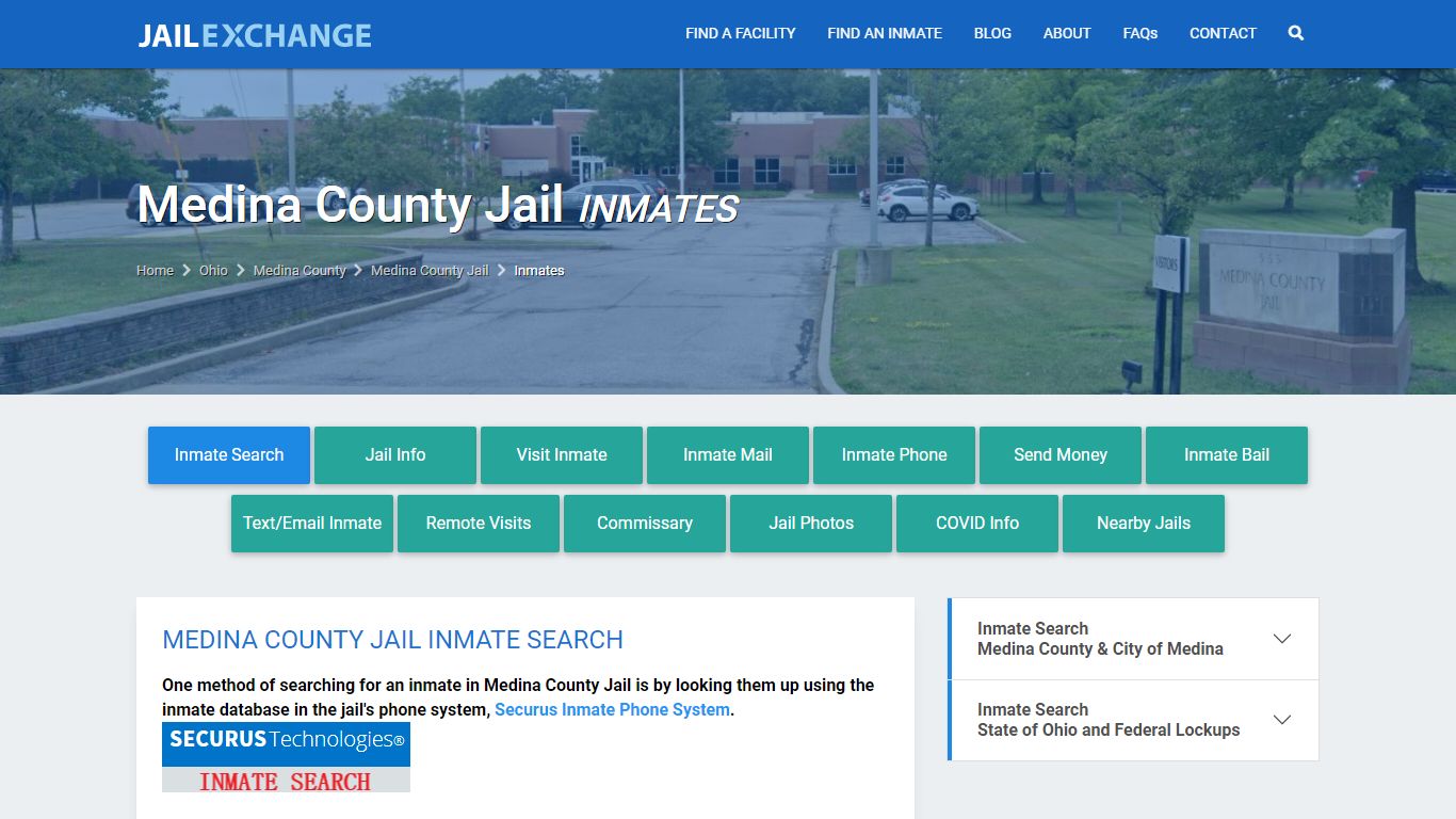 Medina County Jail Inmates | Arrests | Mugshots | OH