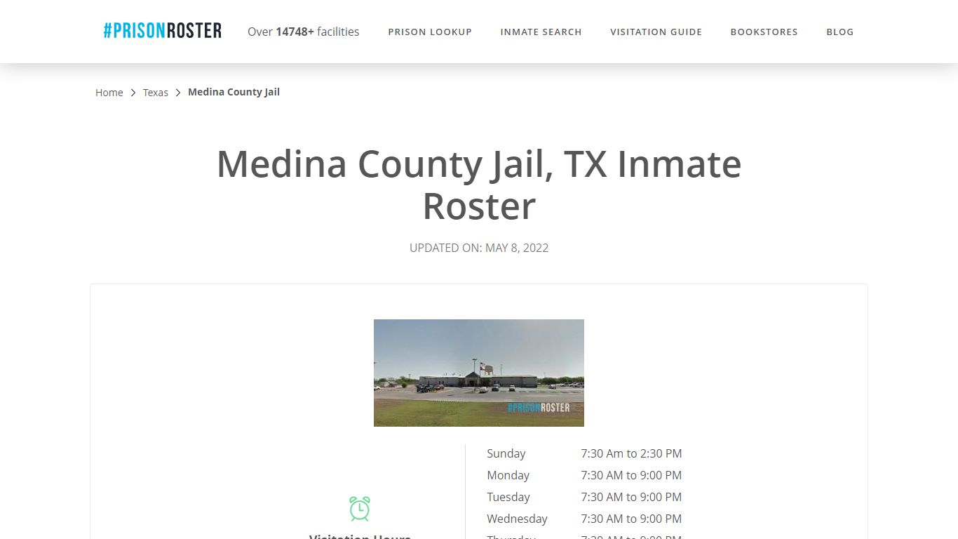 Medina County Jail, TX Inmate Roster - Prisonroster